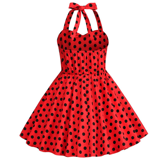 3-8Y Kids Girls' Polka Dot Dress Children